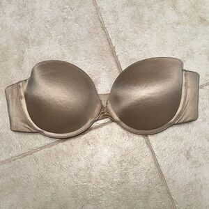 Maidenform Tan Strapless Bra